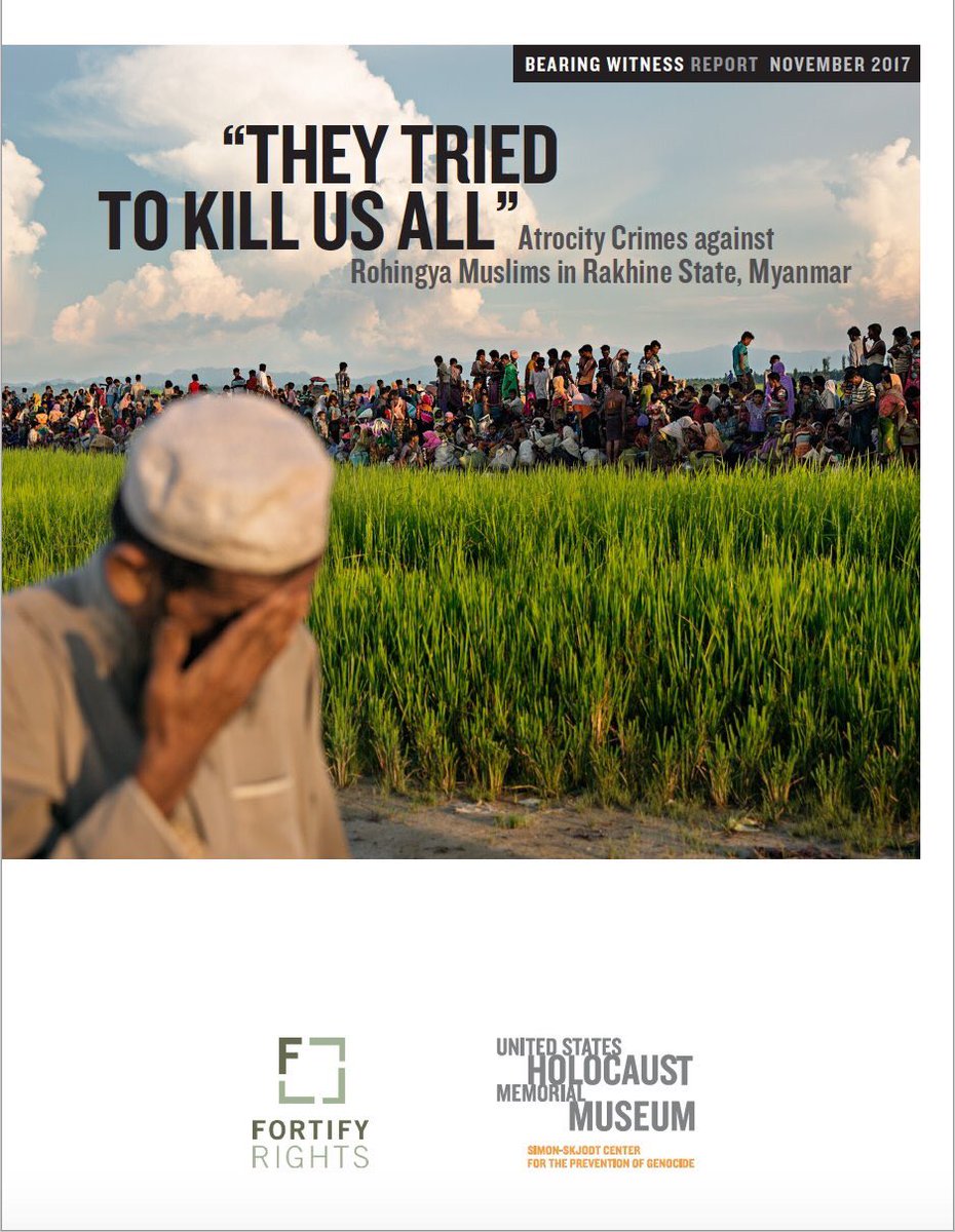 “They tried to kill us all”: atrocity crimes against Rohingya – Fortify Rights
